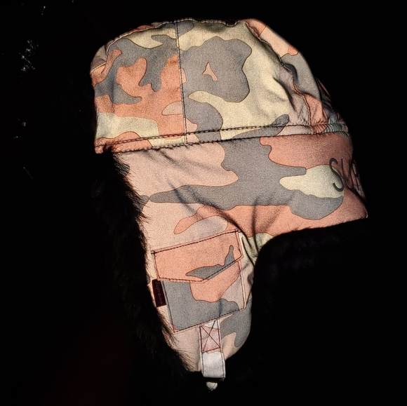 Supreme Other - Supreme winter hat (ushanka style) camo reflective